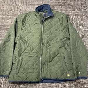 Southern Marsh Green Quilted Men's Jacket